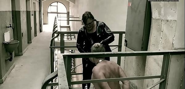  Dominatrix Mistress April - Sodomy in the prison aisle